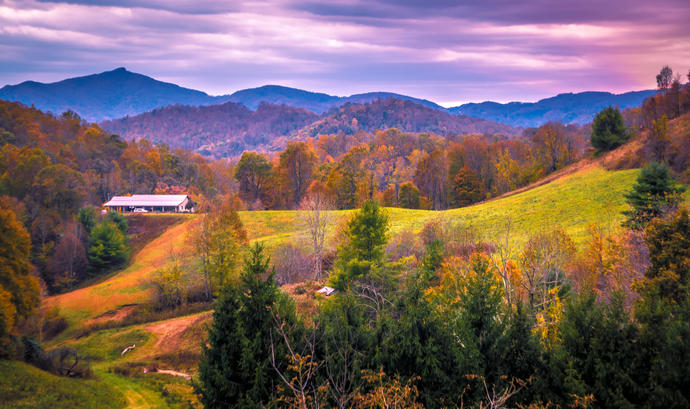 Which one of these states would you like to live in the most ?