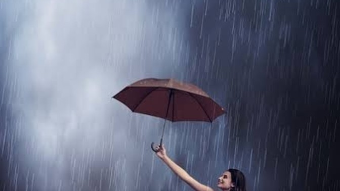 How many girl's love to wet in rain ☔ and feel the joy of rainy ☔ weather?