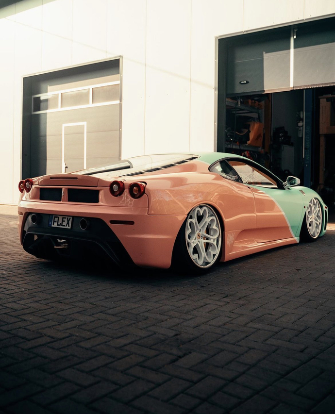 What do you think of this customized Ferrari?