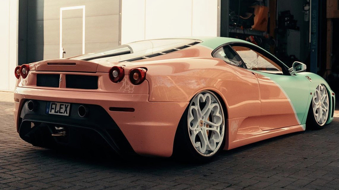 What do you think of this customized Ferrari?