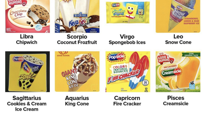 That feeling when you hear the ice cream truck jingles! So, based on your zodiac sign, which ice cream are you?