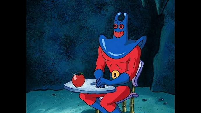 Man Ray from Spongebob Squarepants
