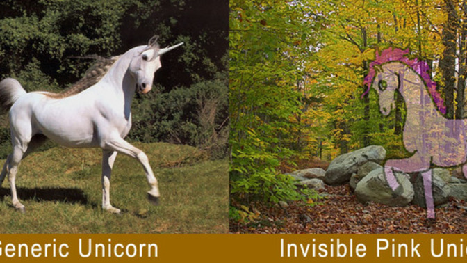 You can't prove God doesn't exist. But you can't prove leprechauns don't exist, so do you believe in leprechauns?