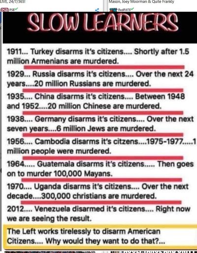 What's your view on gun control?