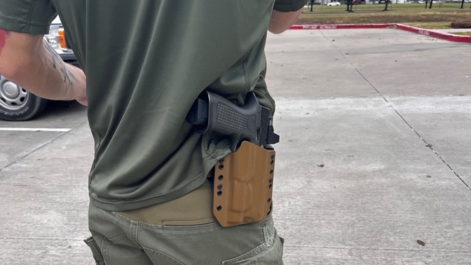 Are you okay with people open carrying in public?