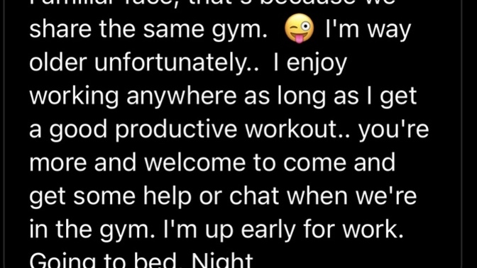 What did I do wrong should I have said more than just “hi” ?