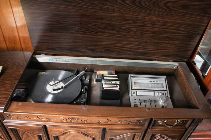 My stereo, its from the late 1960s