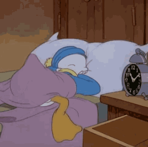 Do you feel happy when it’s finally time to sleep?