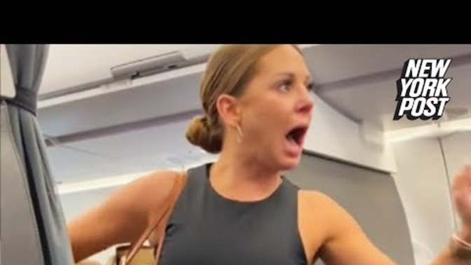 A woman on American airlines a few days ago, says she saw something on the plane and got off it, do you think she saw a demon or was drunk, or crazy?