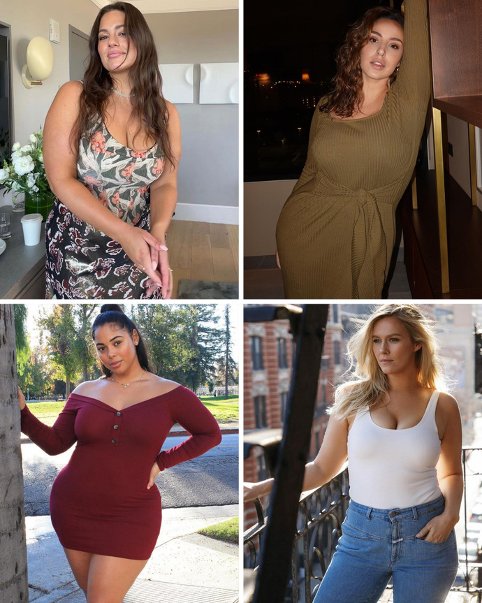 Do you think a beautiful woman has to be thin?