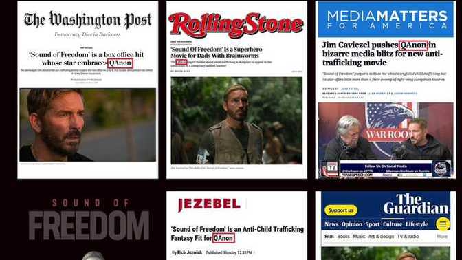 Why is the Media hatingon the Sound of Freedom?