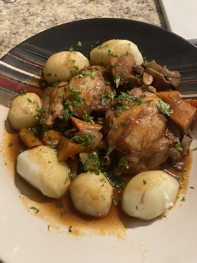 How is the plating on my dish?