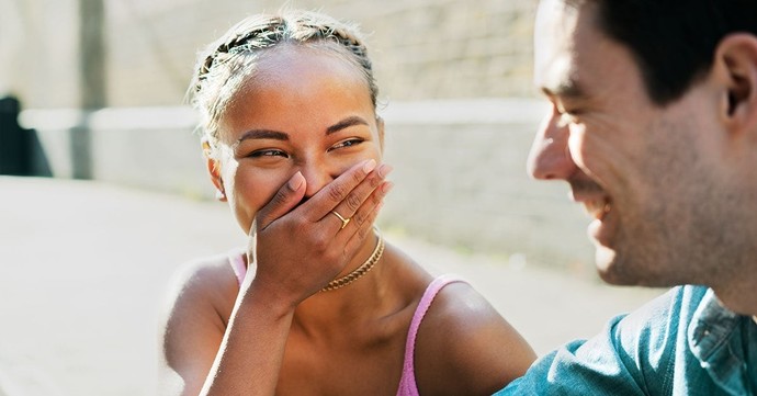 Girls do you get just a little bit more nervous when you talk to a guy you really like?