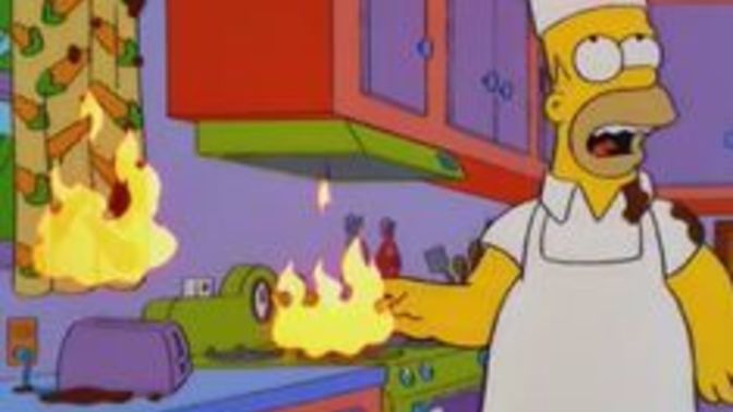 Have you ever almost' burned the house down?