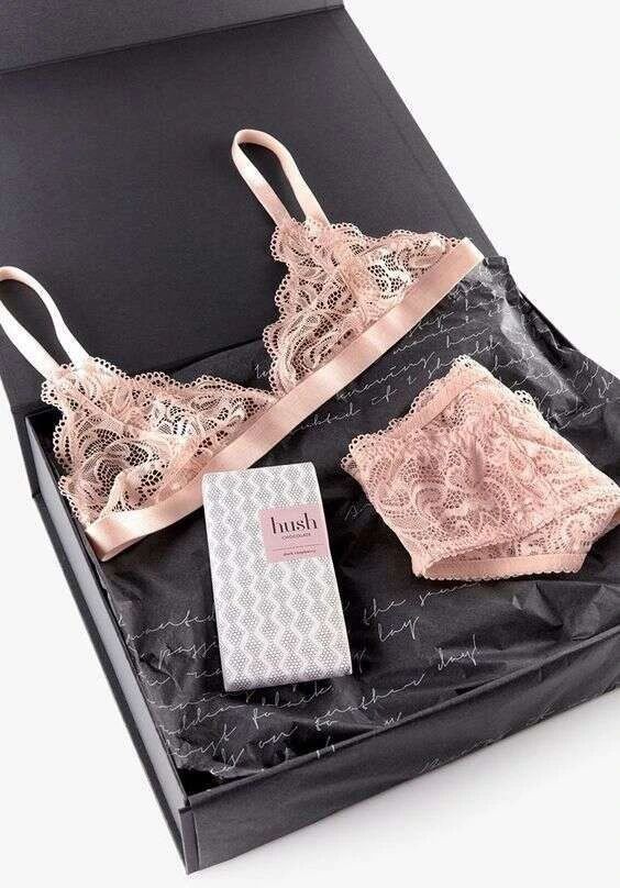 Buying lingerie. Is it a present for her or for her partner?