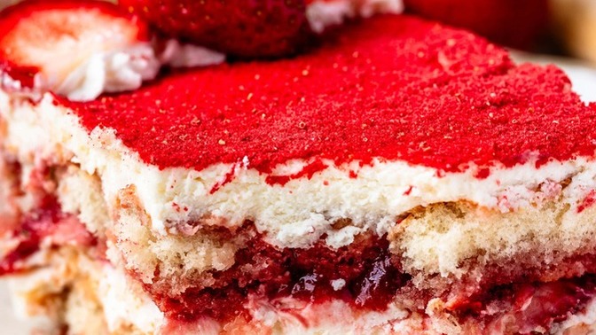 Strawberry tiramisu, yay or nay?