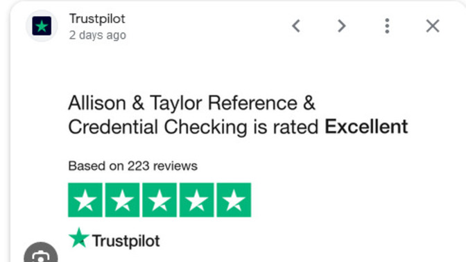 Has anyone ever used a Reference & Credential Checking service?