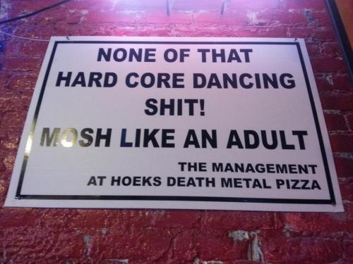 Have you ever been in a moshpit?
