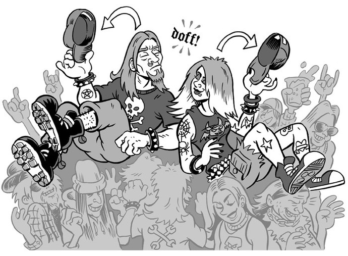 Have you ever been in a moshpit?