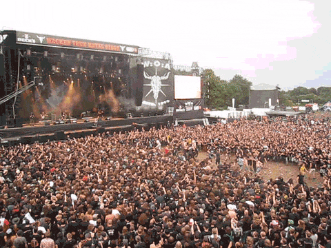 Have you ever been in a moshpit?