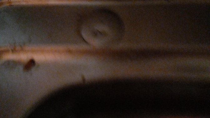 How can I fix the round thing on the sink?