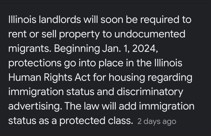 Landlords are now forced to rent to undocumented immigrants, meanwhile Americans cant afford rent. How does this make you feel?