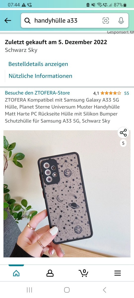 What kind of case are you using for your phone?