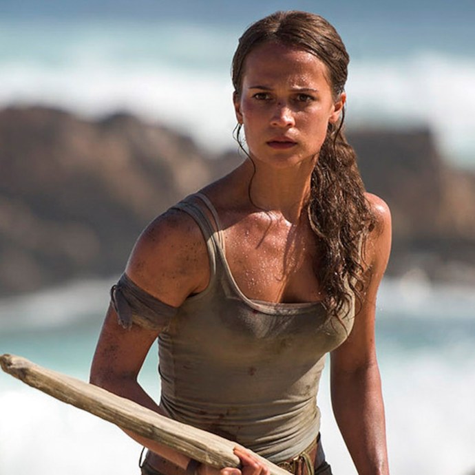 Alicia Vikander as Lara Croft, Tomb Raider