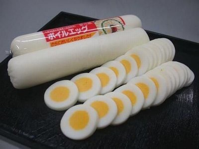 Egg and sausage. Which way round?