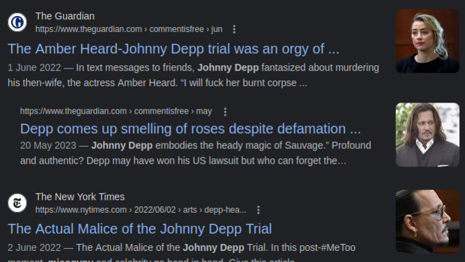 Was Johnny Depp's verdict at the trial a win for misogyny?