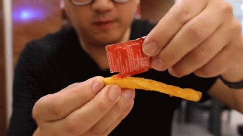 Anybody else like fries with their ketchup?