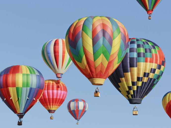 Have you taken a ride in a HOT AIR BALLOON?