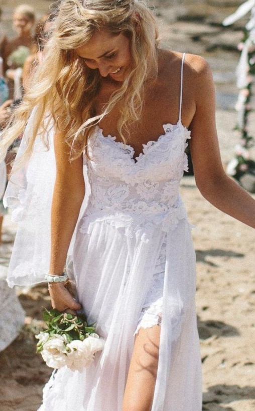 What should I wear to a beach wedding?