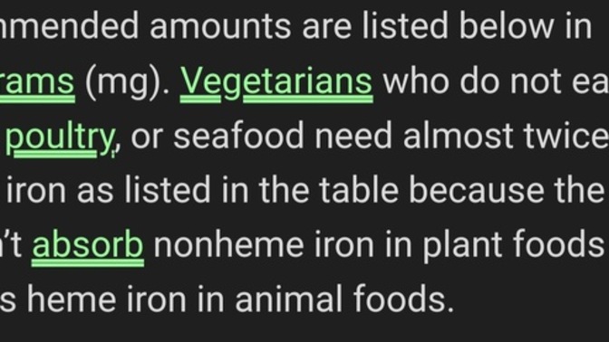 I was SURPRISED! about iron are you also surprised or knew for years?