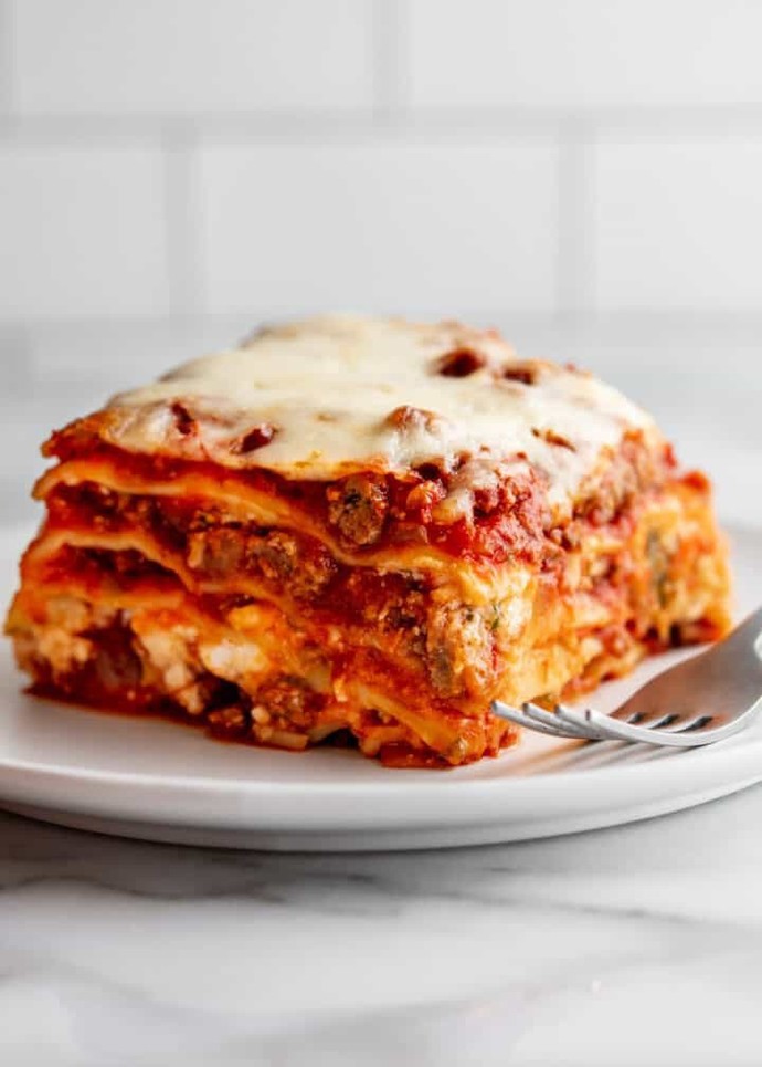 Is lasagna spegetti flavored cake?