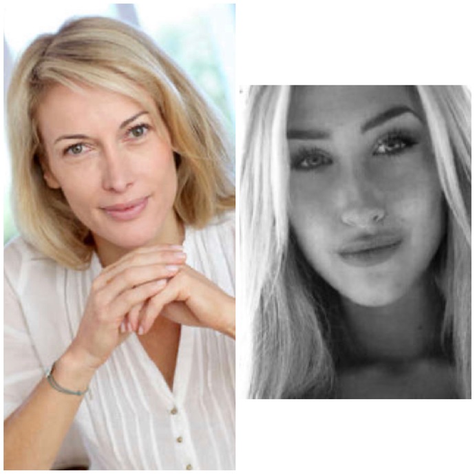 Does this girl look like her mom?