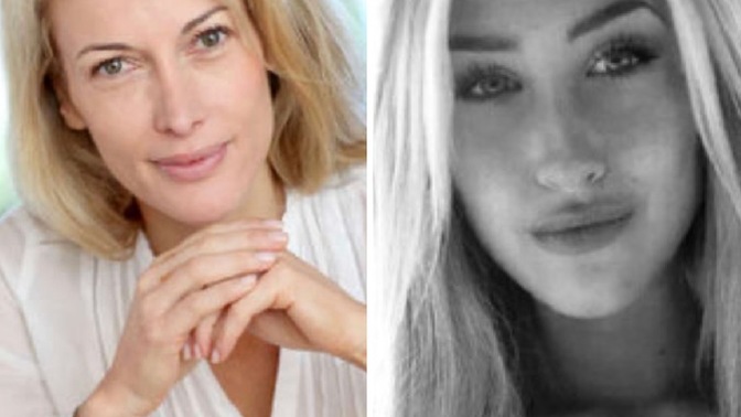 Does this girl look like her mom?