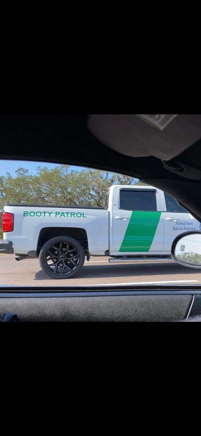 Would you trust someone driving around in a car modified with this vinyl wrap?