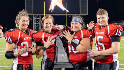 Why didn't the American woman's football team sing the national anthem?
