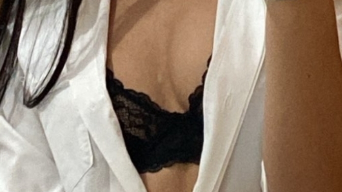 It is normal going out using a lingerie as clothes (just se upper part)?