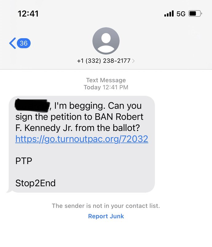If Democrats care so much about democracy and voter rights, why are they actively trying to keep RFK Jr. off of ballots?
