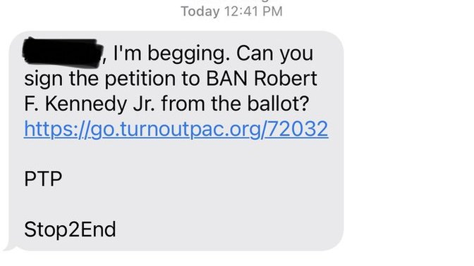 If Democrats care so much about democracy and voter rights, why are they actively trying to keep RFK Jr. off of ballots?