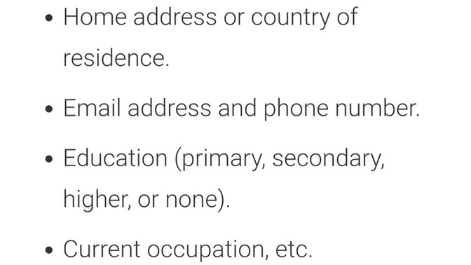 Will you be willing to answer these questions to vacation in Europe? Do you think these are reasonable?