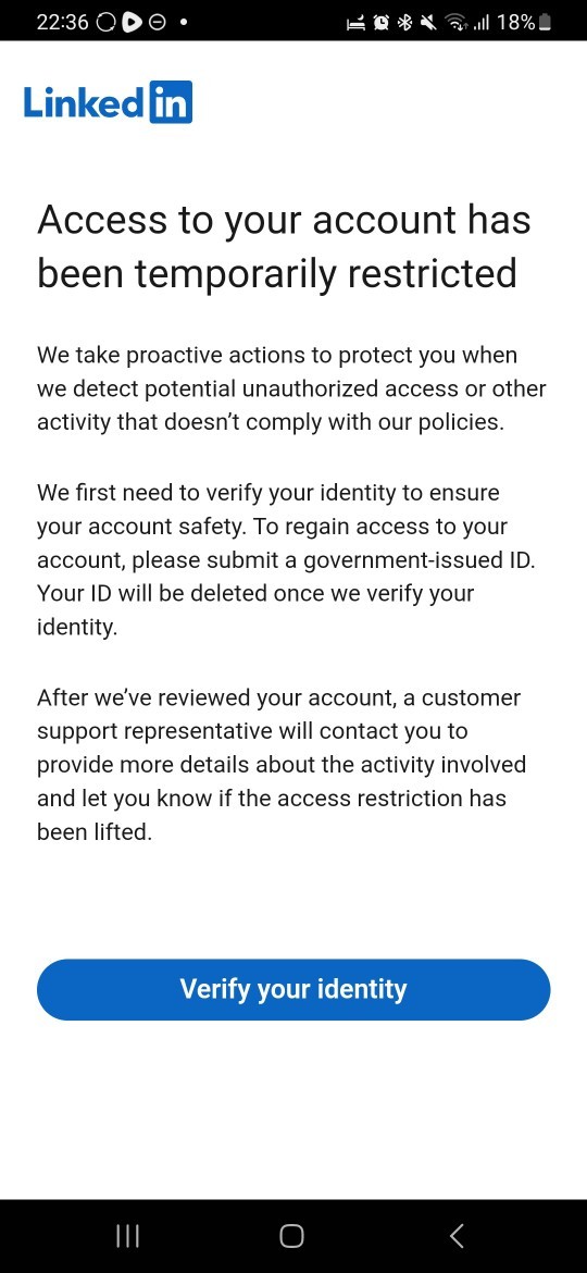 Why is LinkedIn doing this?