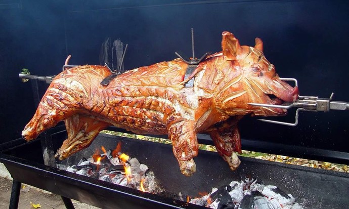 Have you ever been to a spit roast?