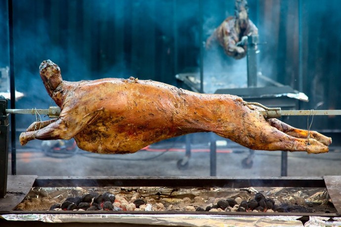 Have you ever been to a spit roast?