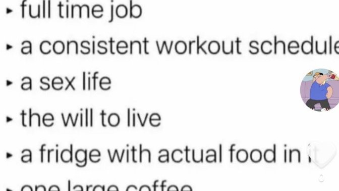 You're an adult now, pick 3?