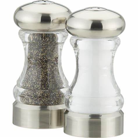 Do you add SALT and PEPPER to your RESTAURANT FOOD?