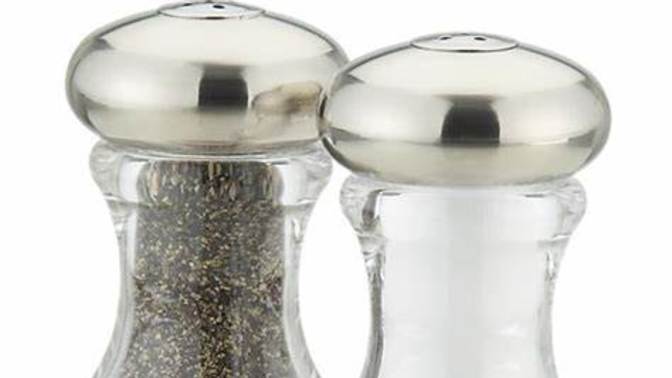 Do you add SALT and PEPPER to your RESTAURANT FOOD?