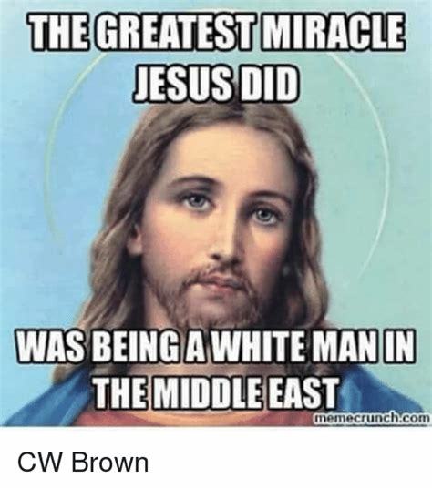 If Arabs are considered to be White in US Census, how come Yeshua (peace and blessings upon Him), born in Bethlehem, Middle East, is no White man?